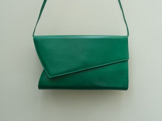 Sac pochette Charles Jourdan, vert.