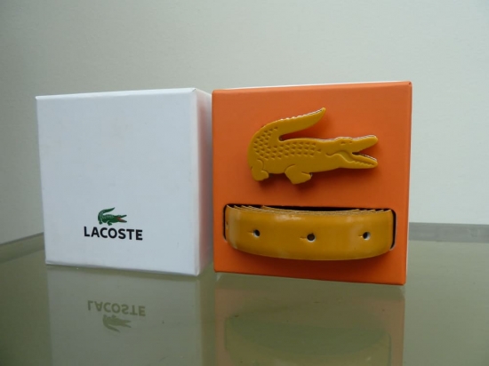 Ceinture  réversible Lacoste.