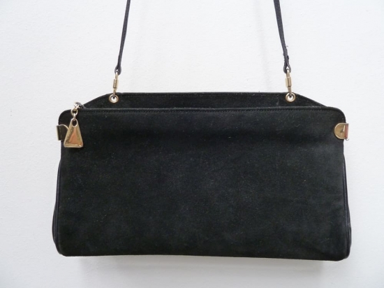 Sac  baguette noir.