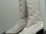 Bottes blanches BALLY.