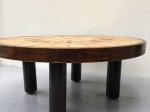 Table basse "Garrigue" signée Roger Capron, 1970.