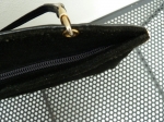 Sac  baguette noir.