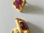 Boucles d'oreilles clips "Françoise D".