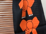 Foulard "Aux Elephants", Pierre Cardin.