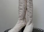 Bottes blanches BALLY.