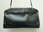 Sac  baguette noir.