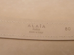 Ceinture corset Alaïa.