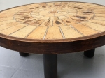 Table basse "Garrigue" signée Roger Capron, 1970.