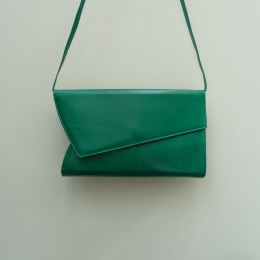 Sac pochette Charles Jourdan, vert.