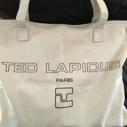 Sac toilé TED LAPIDUS.