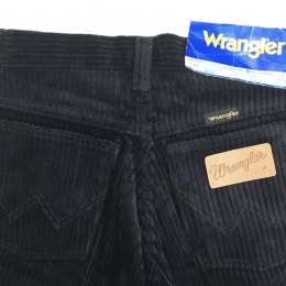 Pantalon Wrangler vintage, noir.