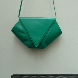 Sac Charles Jourdan, vert.